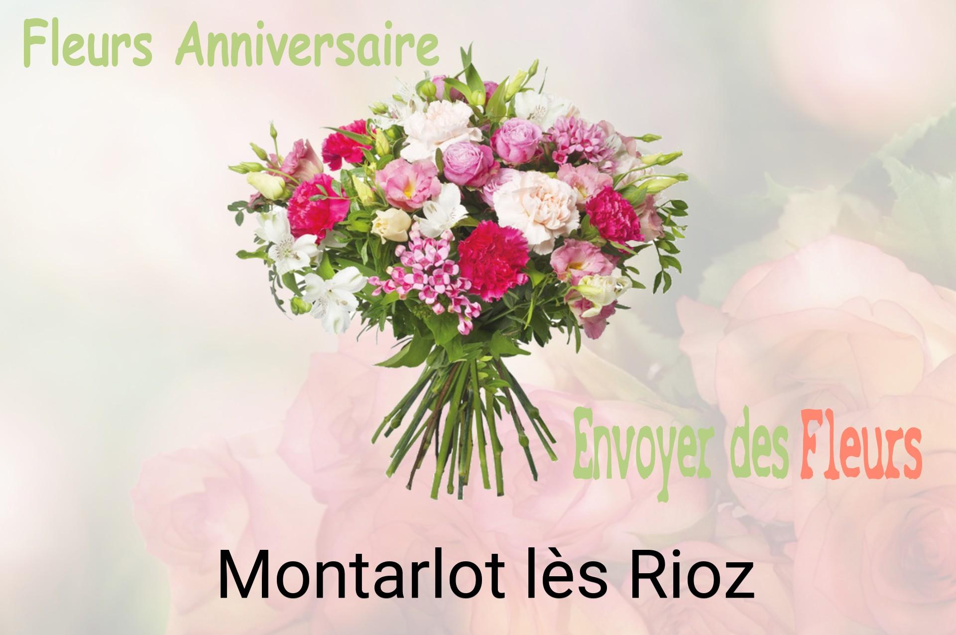 Bouquet de fleurs d’anniversaire livré à Montarlot-lès-Rioz
